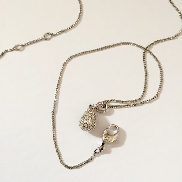 Swarovski Pear-Shaped Pendant Necklace